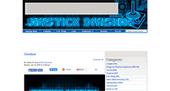 Desktop Screenshot of joystickdivision.com