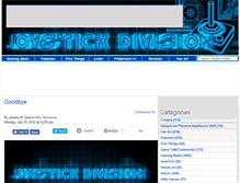Tablet Screenshot of joystickdivision.com